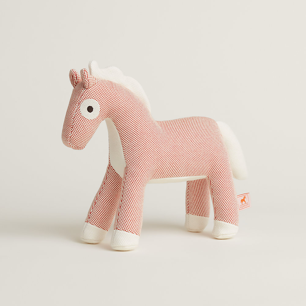 Hermes store stuffed horse